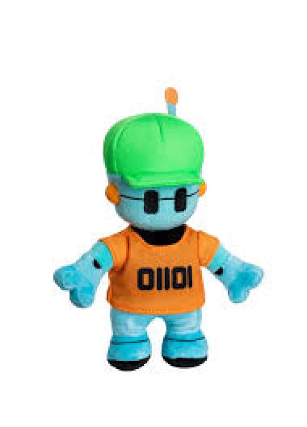 Stumble Guys Série 2 - Pelúcia 18 Cm - Robot Guy - Multikids