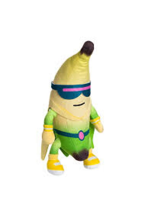 Stumble Guys Série 2 - Pelúcia 18 Cm - Super Banana - Multikids