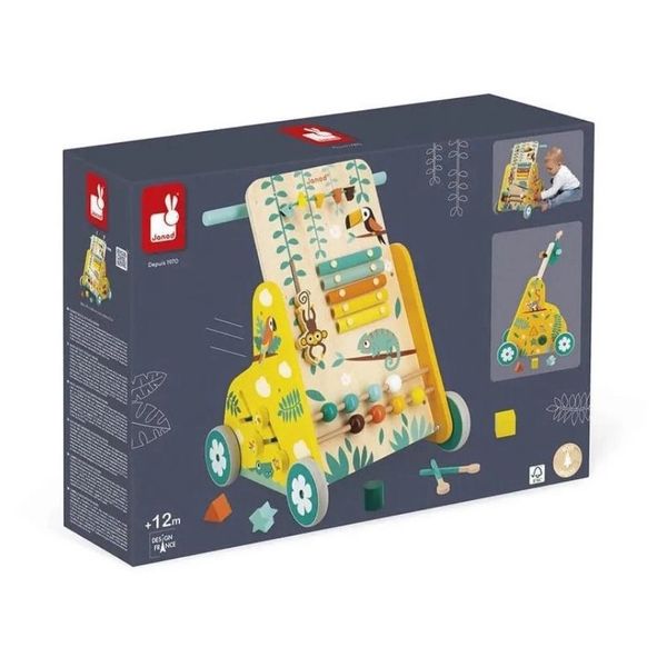 Andador de Madeira Multiatividades Tropik Janod J08269