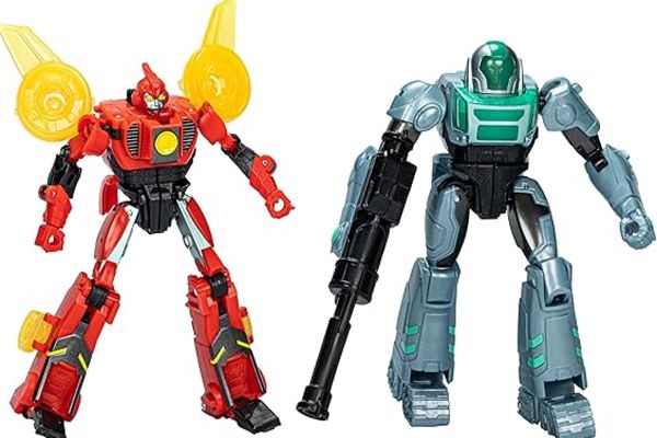 Transformers EarthSpark Cyber-Combiner Terran e Robby F8438