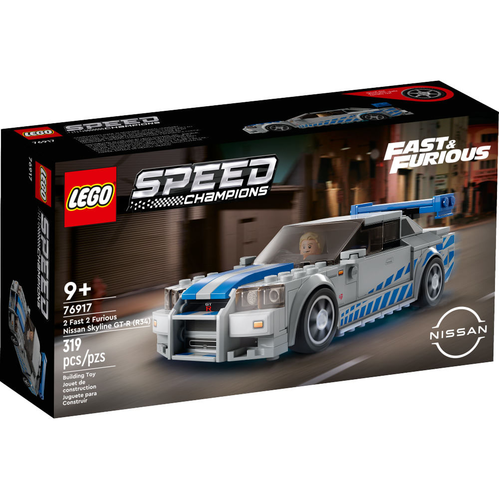 Presente unissex para bebê: 7 opções para todas as ocasiões 5 Lego Nissan Skyline GT R R34 de 2 Fast 2 Furious Speed Champions 76917 0