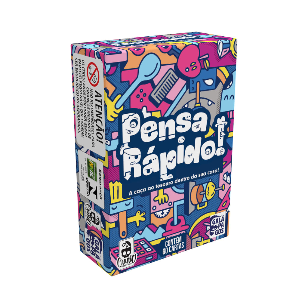 Jogo de Tabuleiro - Pensa Rápido - Galápagos