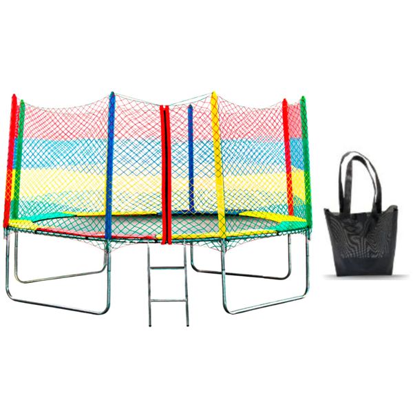 PULA PULA 2,44 MTS – SUPORTA 270KG - (REDE COM ZÍPER EXTRA SEGURANÇA)