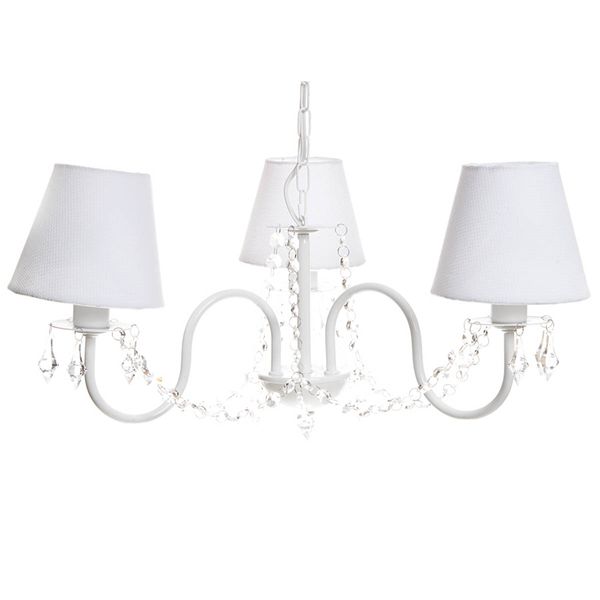 Lustre 3L Corrente Cristais