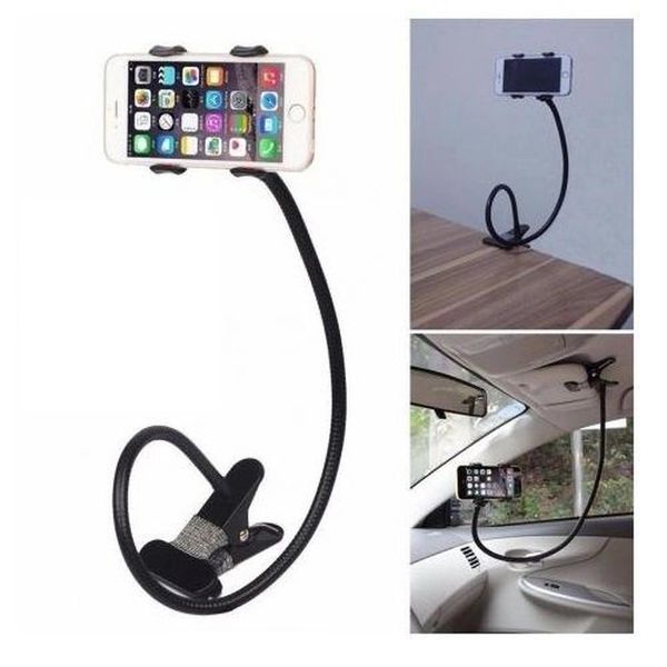 Suporte Articulado Flexível Universal para Celular Smartphone Cama e Mesa