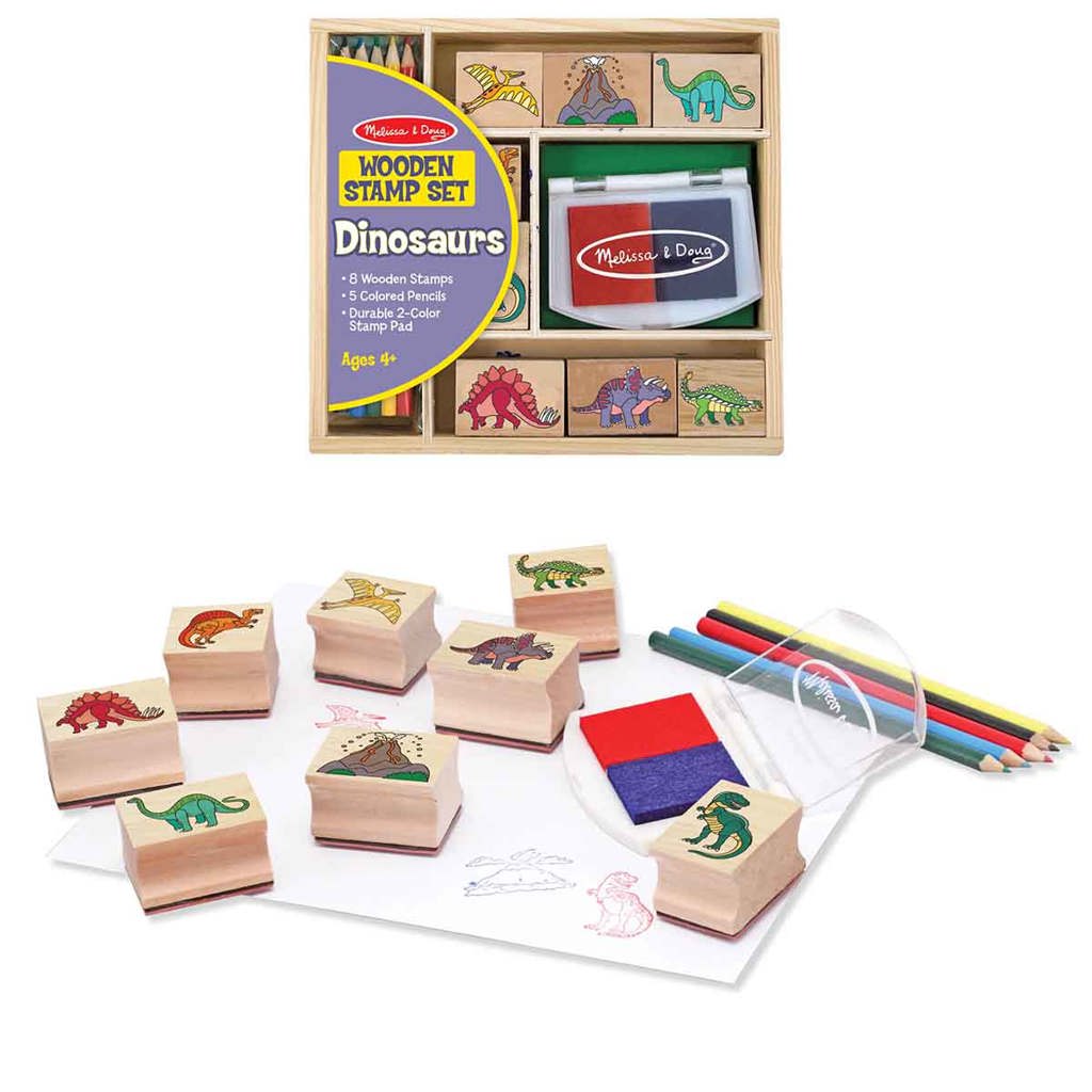 Conjunto - Melissa & Doug - Dinossauros - Sunny
