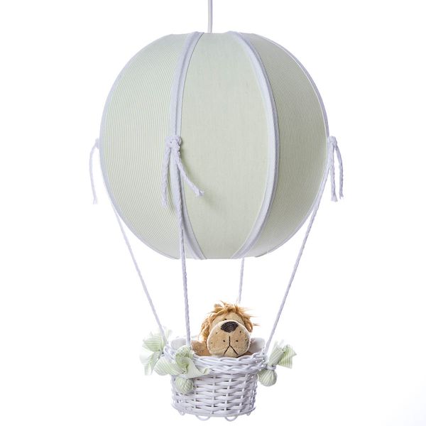Lustre Balão Bolinha Verde Floresta
