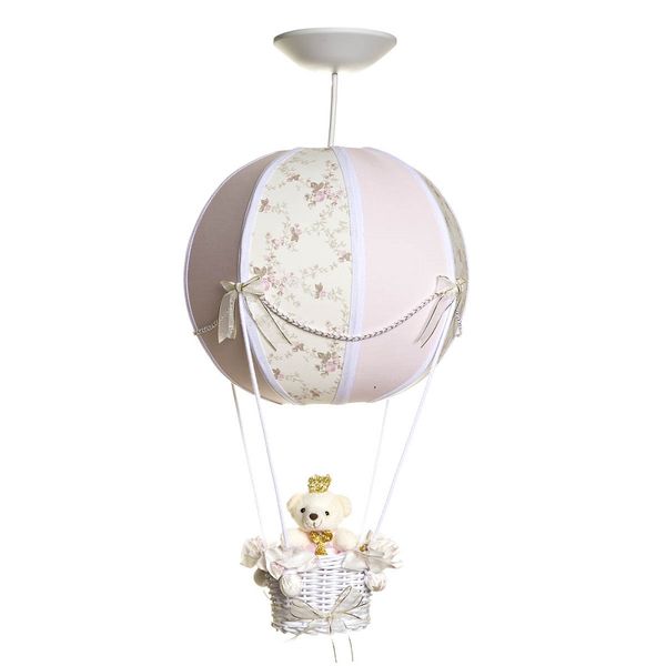 Lustre Balão Bolinha Ursinha Princesa