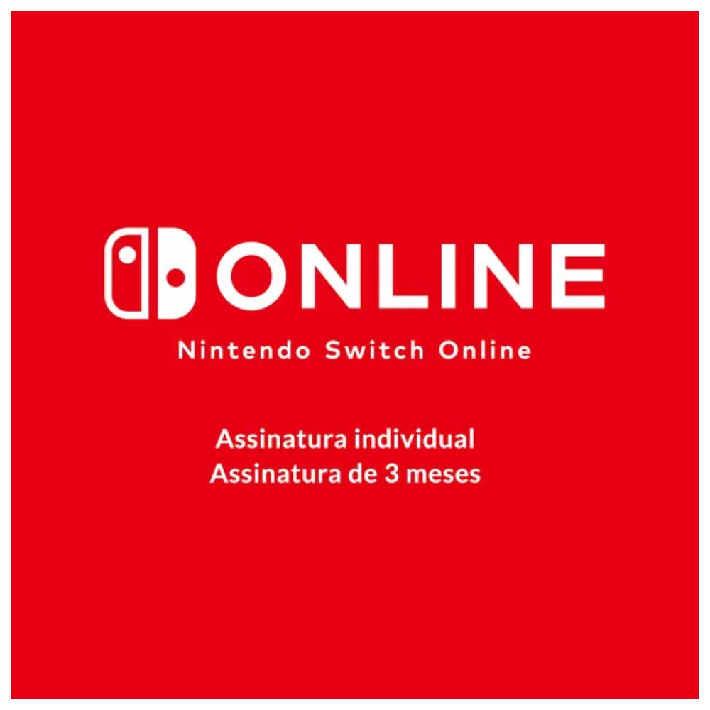gift card digital nintendo switch online individual 3 meses frente