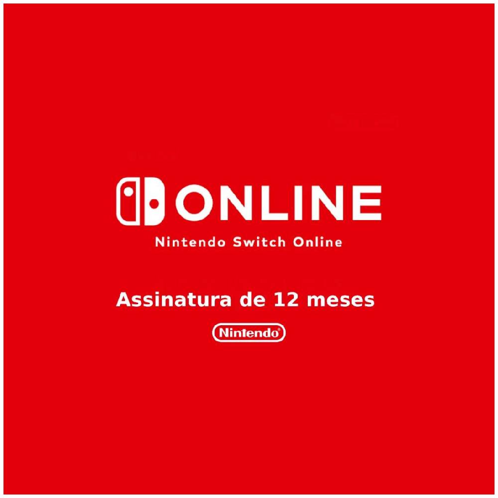 gift card digital nintendo switch online individual 12 meses frente