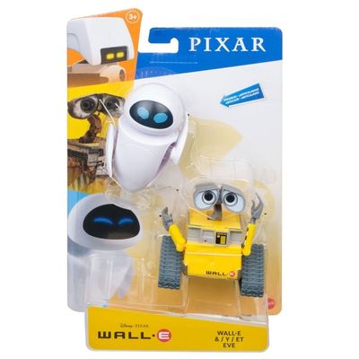 Figura de Ação Pixar - Walle E Eve - Mattel - GLX80