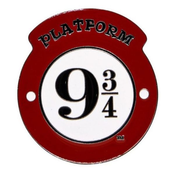 Pin Decorativo Button Plataforma 9 3/4 Harry Potter Wb 10082560