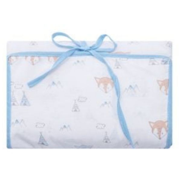 TROCADOR PORTA FRALDAS BABY PORTATIL 66CM X 40CM MENINO