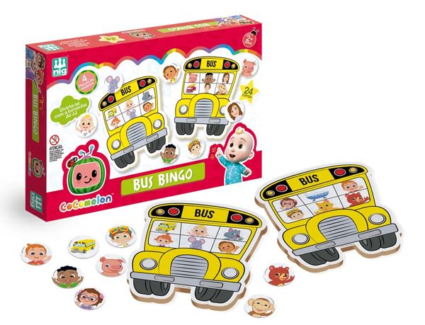MAD. BUS BINGO - COCOMELON NIG