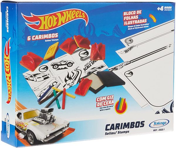 CARIMBOS HOT WHEELS- XALINGO