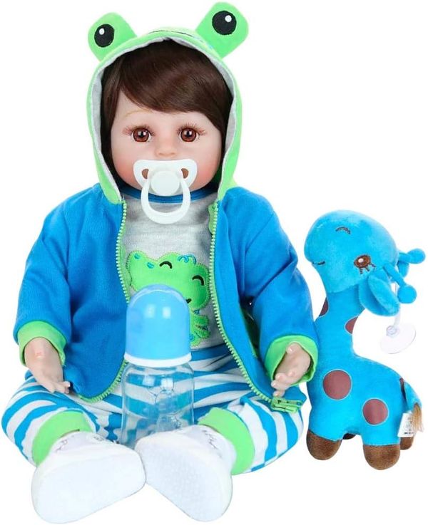 BONECA BEBE REBORN LAURA BABY - BRYAN - SHINY TOYS