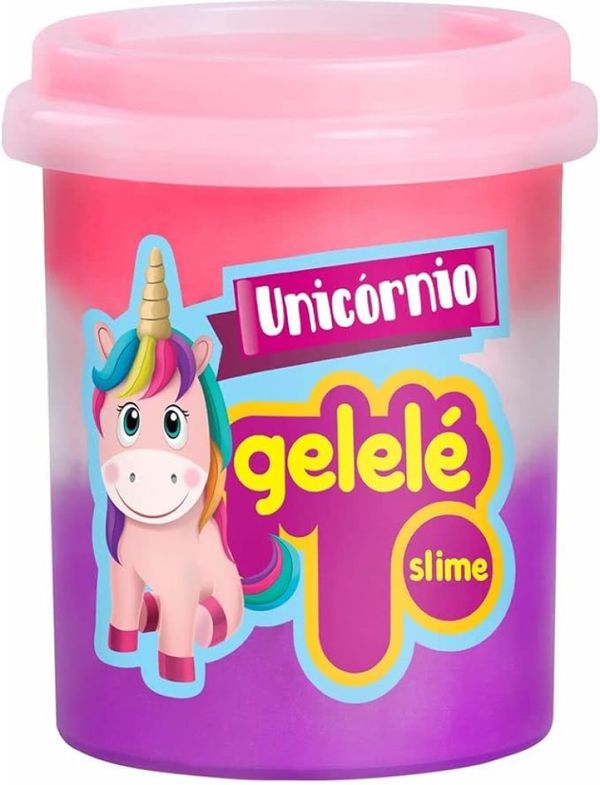 GELELE SLIME POTE UNICORNIO (CORES SORTIDAS) - CDB