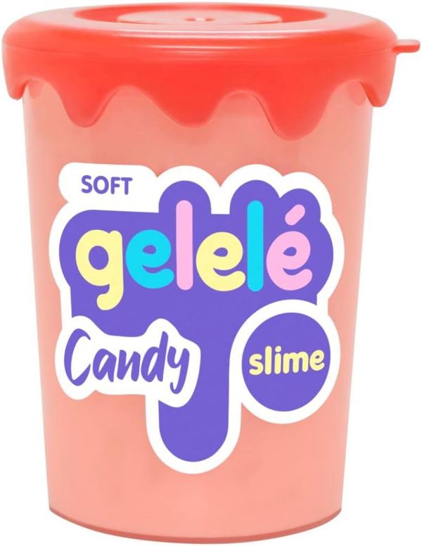 GELELE SLIME CANDY POTE SOFT (CORES SORTIDAS) - CDB