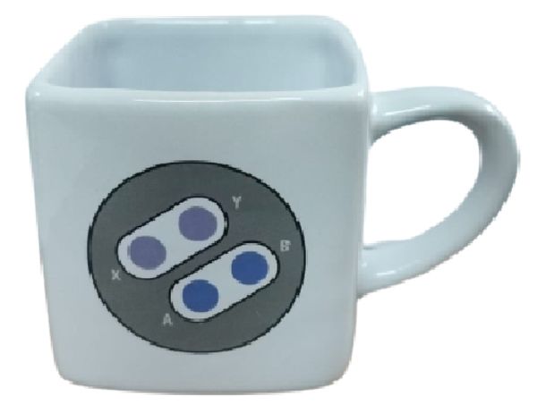 Caneca Cubo Video Game Supergamer Controle Retro Gamer