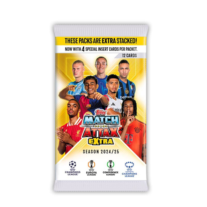 Conjunto de Cartas - Match Attax Extra - UEFA - Club Competitions - Temporada 2024/25 - Topps