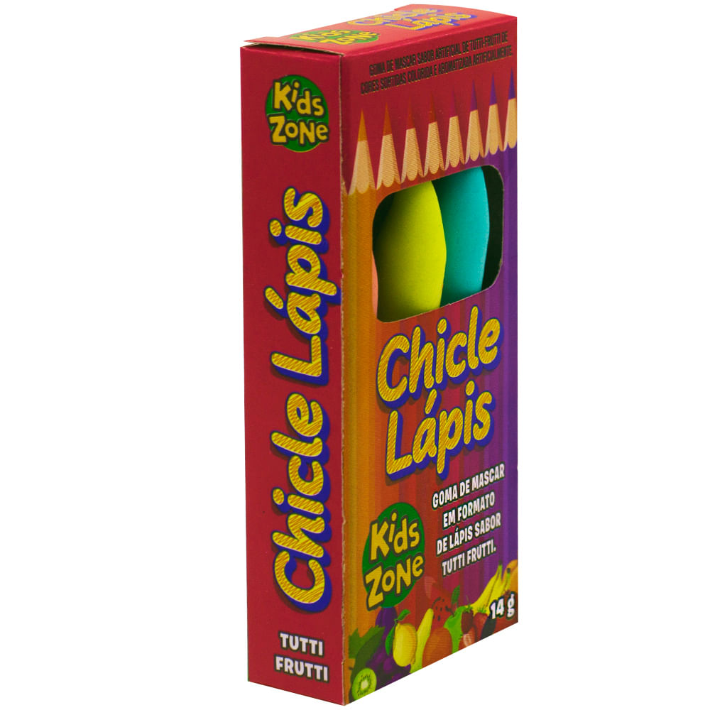 Brinquedos colecionáveis: quais são as vantagens de brincar com as crianças? 3 Goma de Mascar Chicle Lapis Sortido Kids Zone 0
