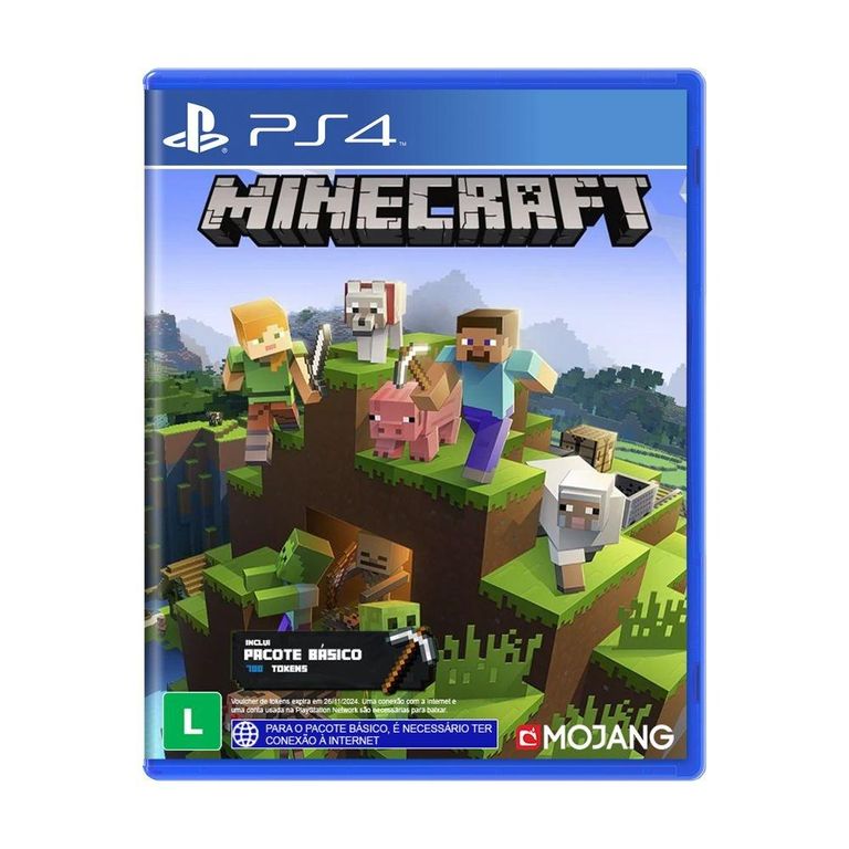 Jogo Minecraft Ps4 Ri Happy Brinquedos