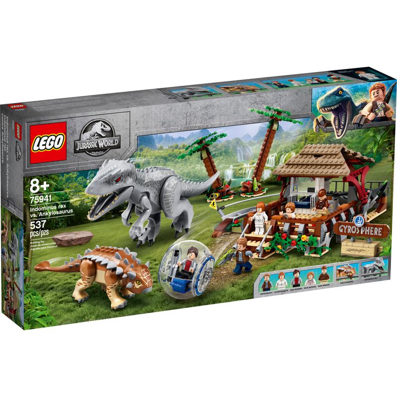 LEGO Jurassic World ganha primeiro trailer com T-Rex de plástico ~ Action  Game Blog