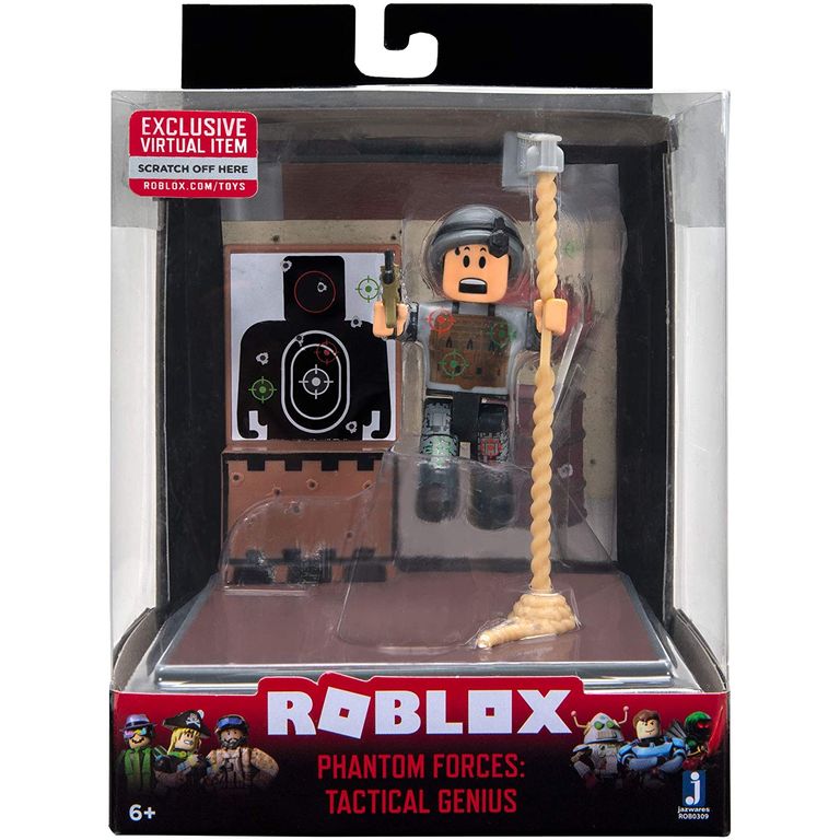 Boneco Roblox Mini Playset Phontom Forces Cod Virtual Ri Happy Brinquedos - montando meu novo mercadinho no roblox roblox store empire