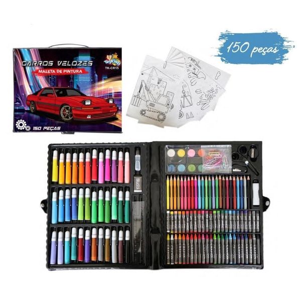 Maletinha Carros Velozes - ToyKing 7908487305775
