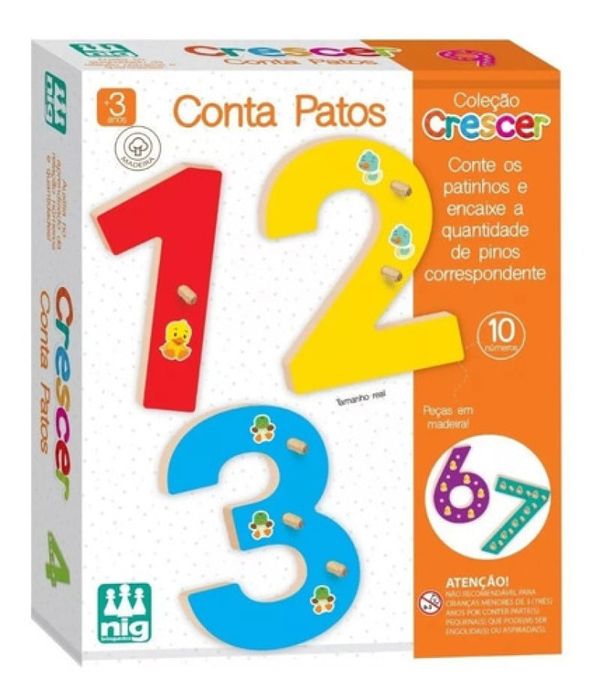 CONTA PATOS - COLEÇÃO CRESCER - NIG