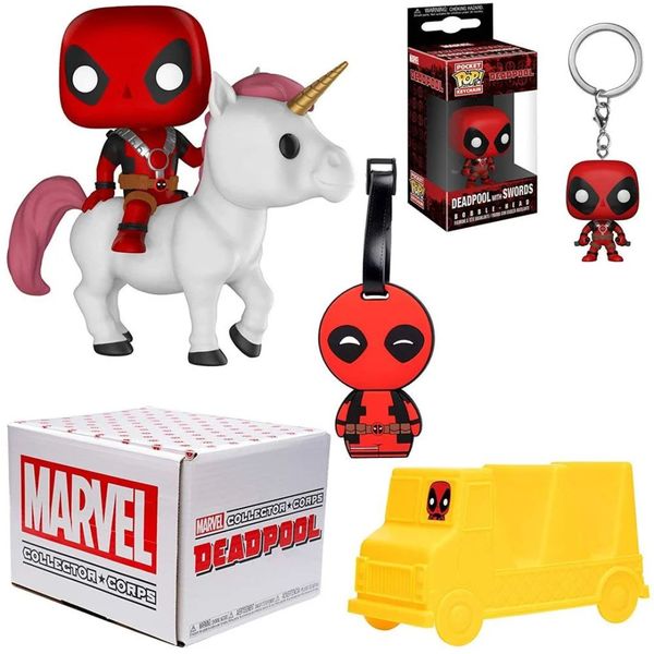 Funko Pop Marvel Collector Corps Deadpool Mystery Box