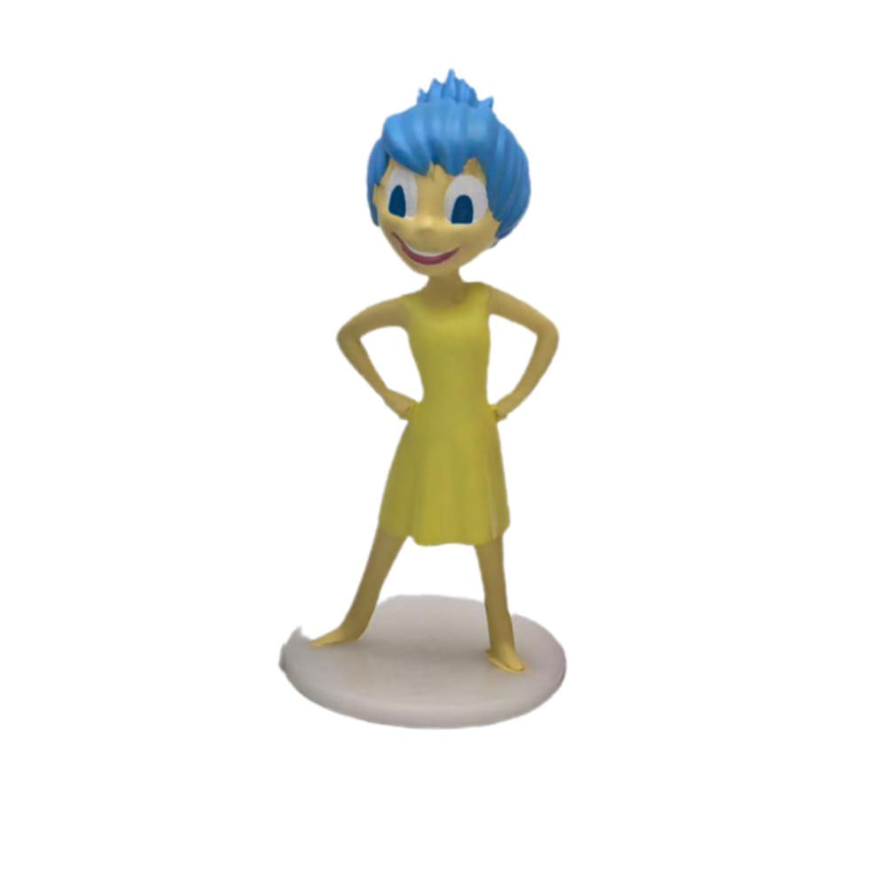 Miniatura Colecionavel Disney Divertidamente Alegria 0