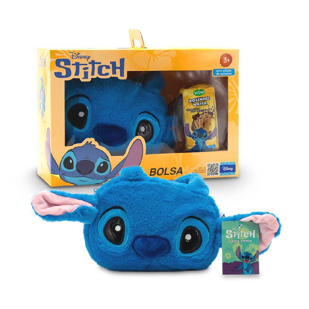 Kit Pascoa Disney Stitch Bolsa Wafer 0