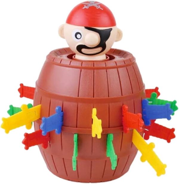 Brinquedo Barril Pula PirataJogo Divertido