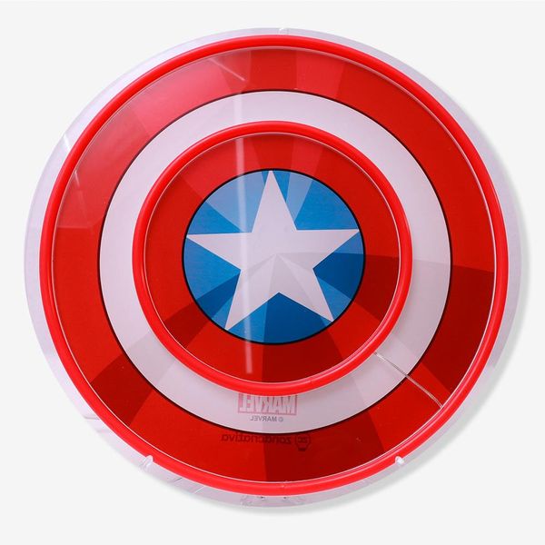 Luminária Formato 3D Neon Capitão América – Marvel