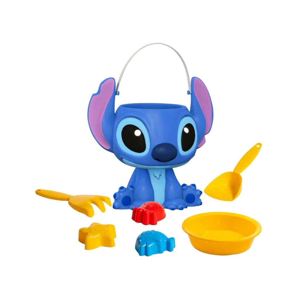 Pular amarelinha: como brincar e os benefícios da prática! 2 Balde de Praia Stitch Novabrink 0