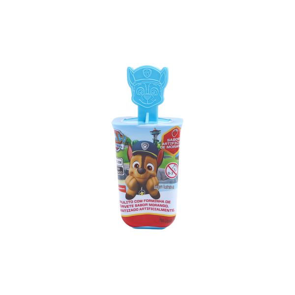 Pirulito com Forminha de Sorvete - Sabor morango - Sortido - Fun