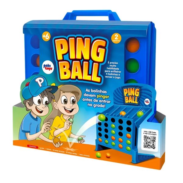 Ping Ball Jogo De Pingar Bolinha Estratégia Habilidade Divertido