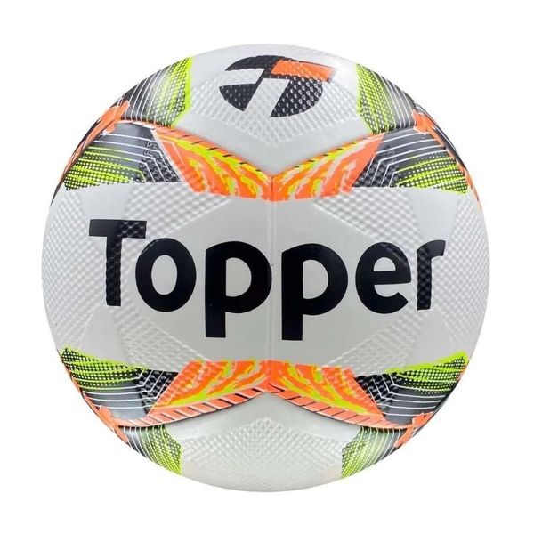 Bola Futsal Topper Slick 24 Branco/Amarelo