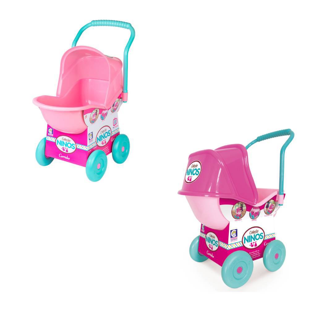 Carrinho de Boneca - Ninos - 64cm - Sortido - Cotiplás