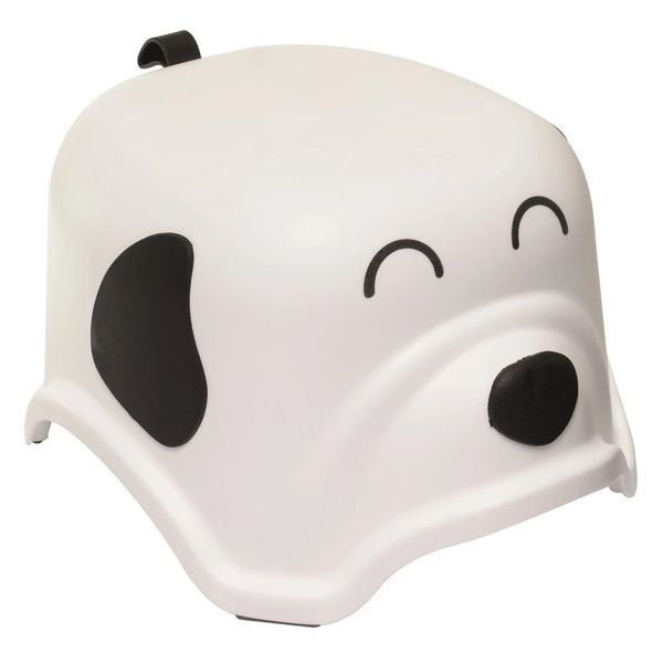 Banquinho Infantil Degrau Auau Branco Kababy