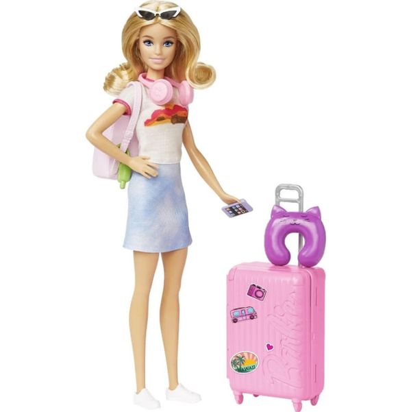 Boneca Barbie Conjunto de Viagens - Mattel