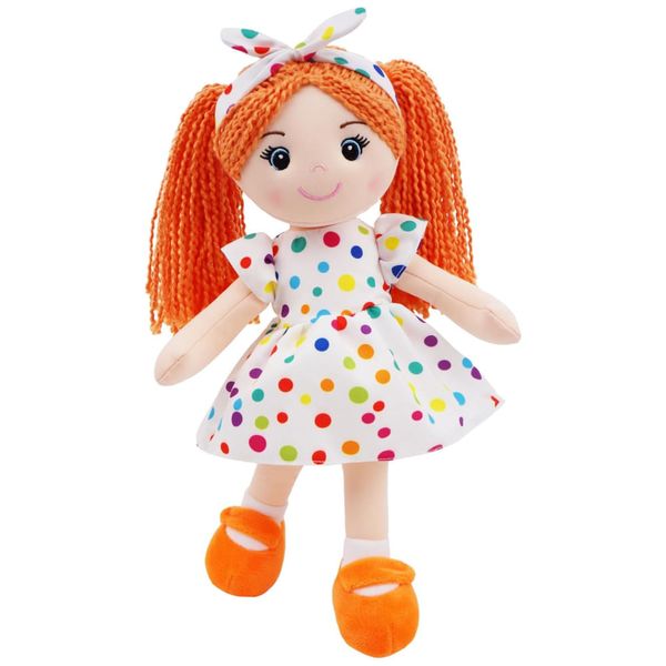 Boneca de Pelúcia Fofinha Bella Snuggle Cuties da June Garden - Presente Ideal para Meninas - Design Amigável e Adorável