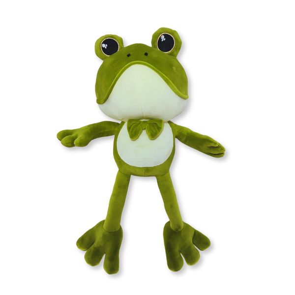 Sapo de Pelúcia Compridinho Kernit Fofy Toys Macio, Divertido e Fofo para Presentear ou Decorar