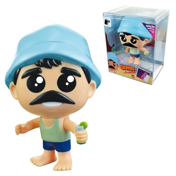 Boneco Colecionável Fandom Box Turma do Chaves Seu Madruga Acapulco 3491