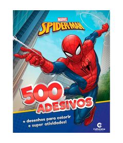 Livro-de-Adesivos---Disney---Marvel---Spider-Man---500-Adesivos---Culturama