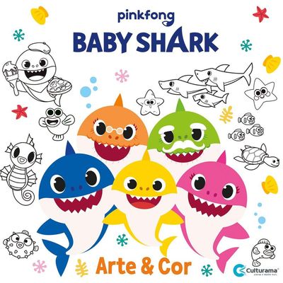 Livro-para-Colorir---Baby-Shark---Arte-e-Cor---Culturama