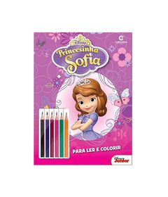 Livro-para-Colorir-e-Ler---Disney---Sofia-com-Lapis---Culturama