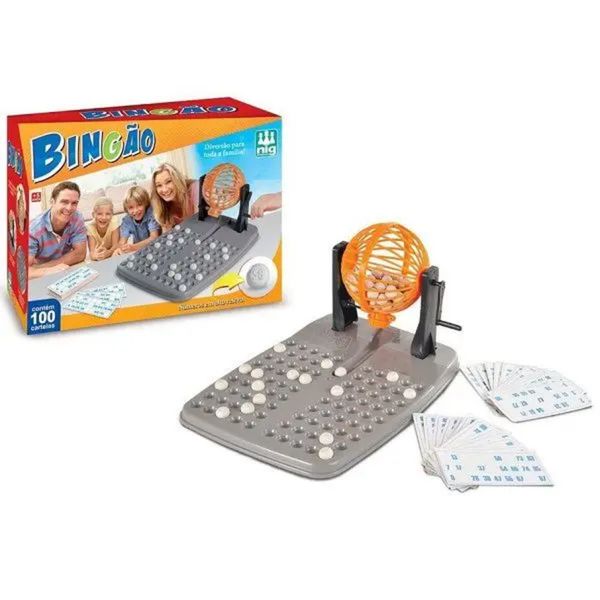 Jogo Bingão com 100 Cartelas