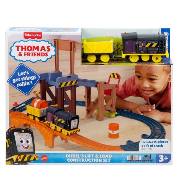 Pista Conjunto de Construção de Carga e Descarga do Diesel Motorizado - Thomas e Seus Amigos - Fisher Price - Mattel